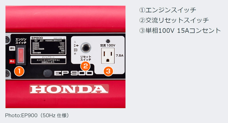 HONDA ホンダ EP900 スタンダード発電機