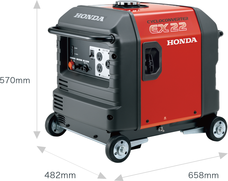 ホンダインバーター発電機EX 6 小型、軽量の新世代発電機「EX6」を新 ホンダインバーター発電機EX 6 小型、軽量の新世代発電機「EX6」を新