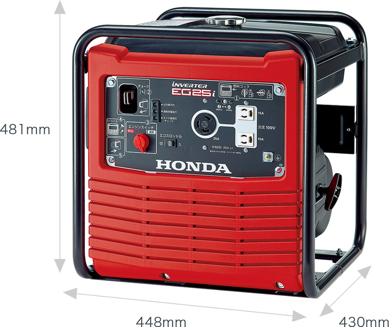 HONDA ホンダ EG25i 正弦波インバーター搭載発電機 HONDA ホンダ EG25i 正弦波インバーター搭載発電機
