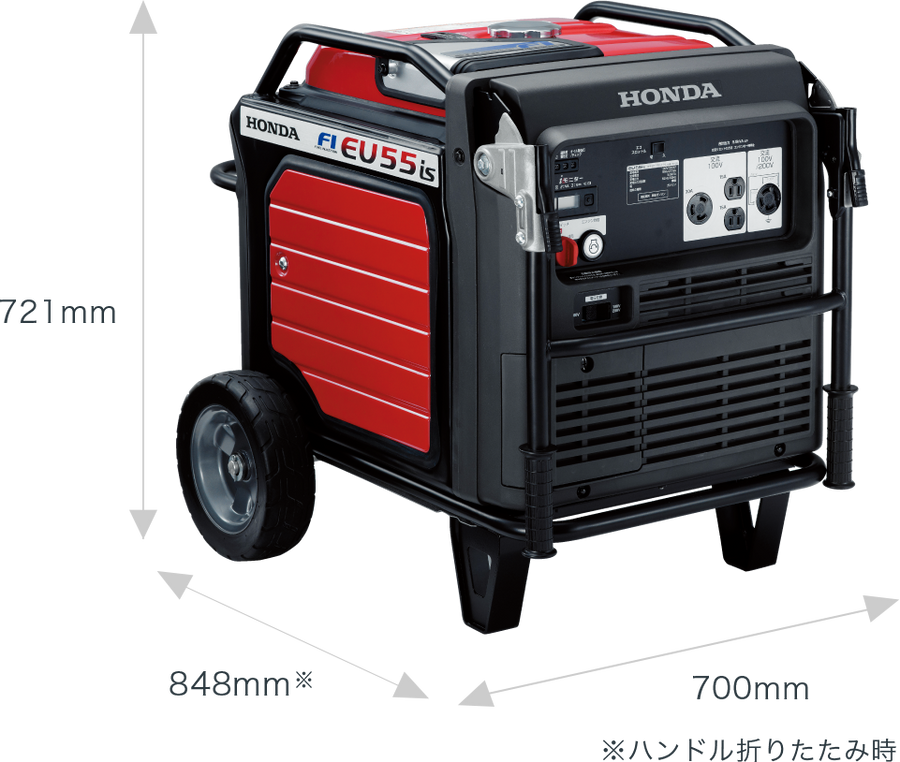HONDA ホンダ EU55is FI仕様 正弦波インバーター搭載発電機
